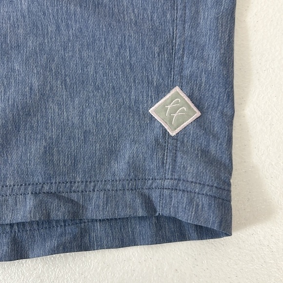 Free Fly Sz XXL Hydro ShortsBlue Bamboo Blend Swim Hybrid Stretch Hike - Picture 4 of 11